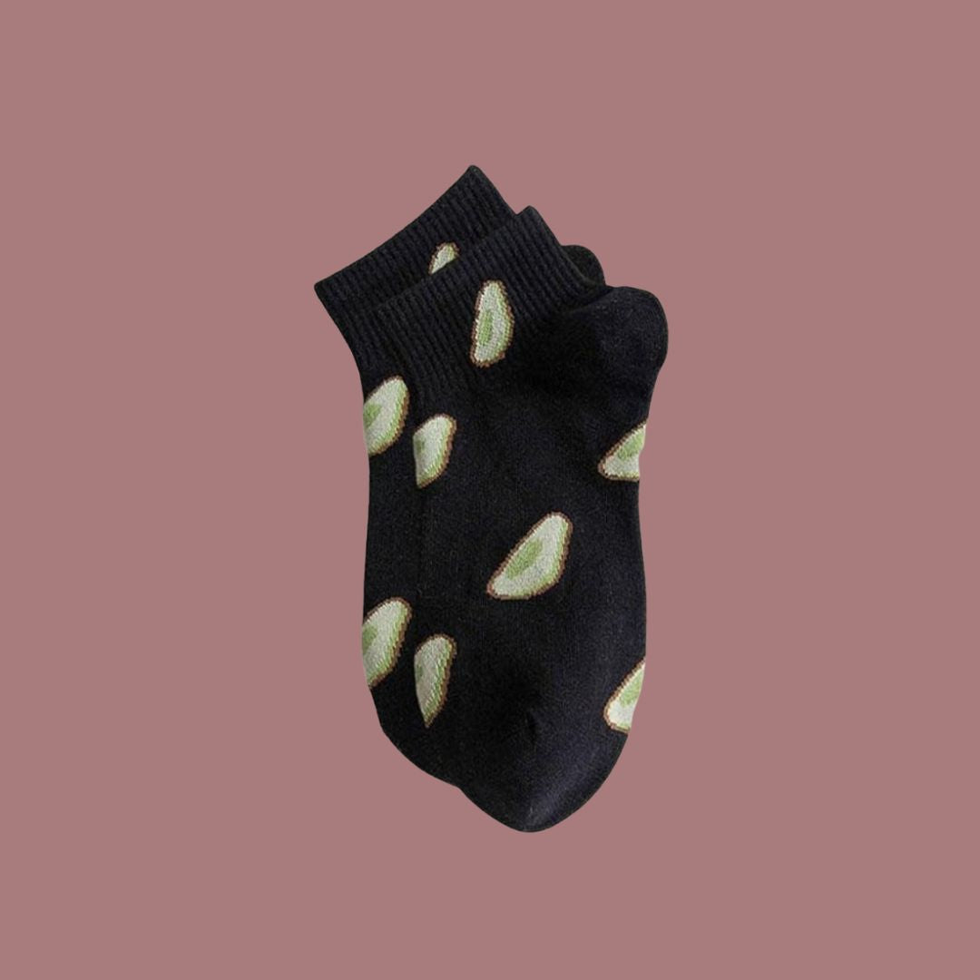 Kaapo Socks - Avocado Socks for Women in (Pack of 5)