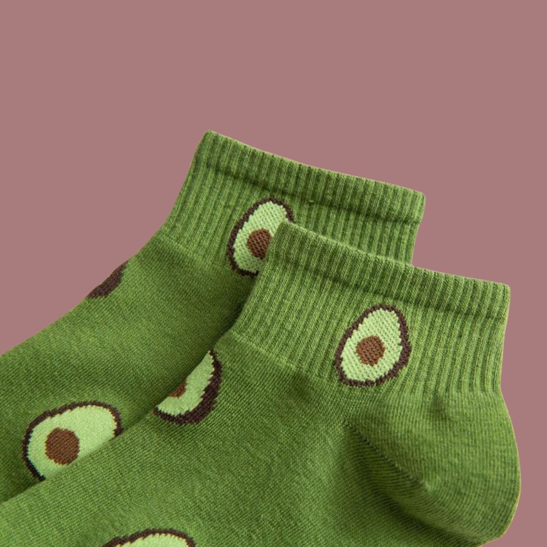 Kaapo Socks - Avocado Socks for Women in (Pack of 5)
