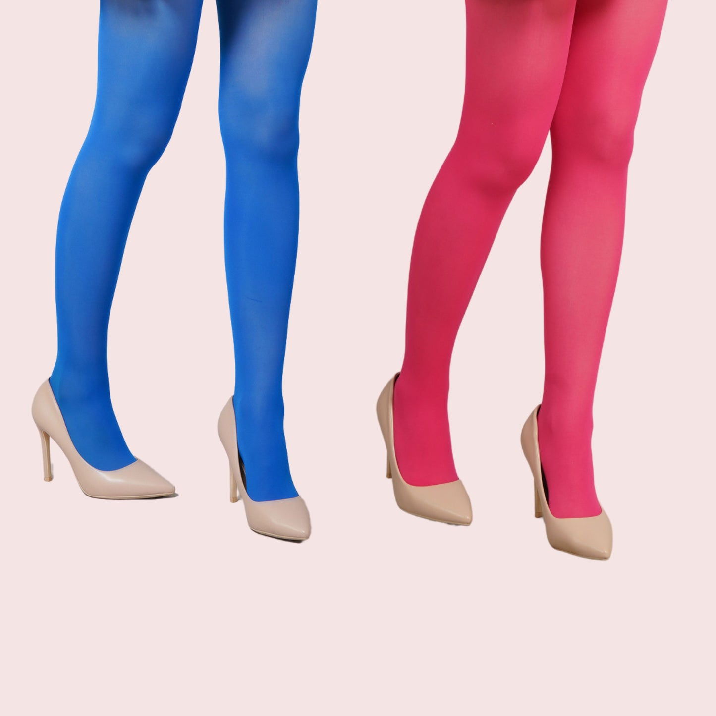 Bold Pair - Blue & Pink Stockings