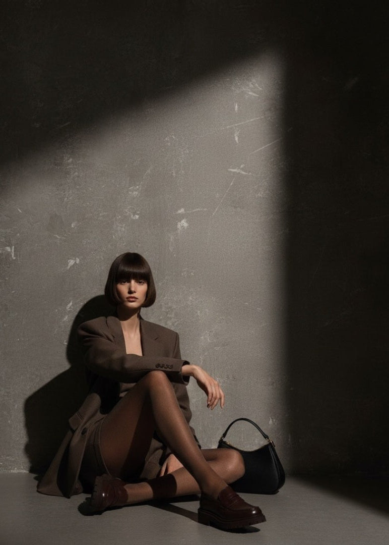 Sylvan Brown Stockings