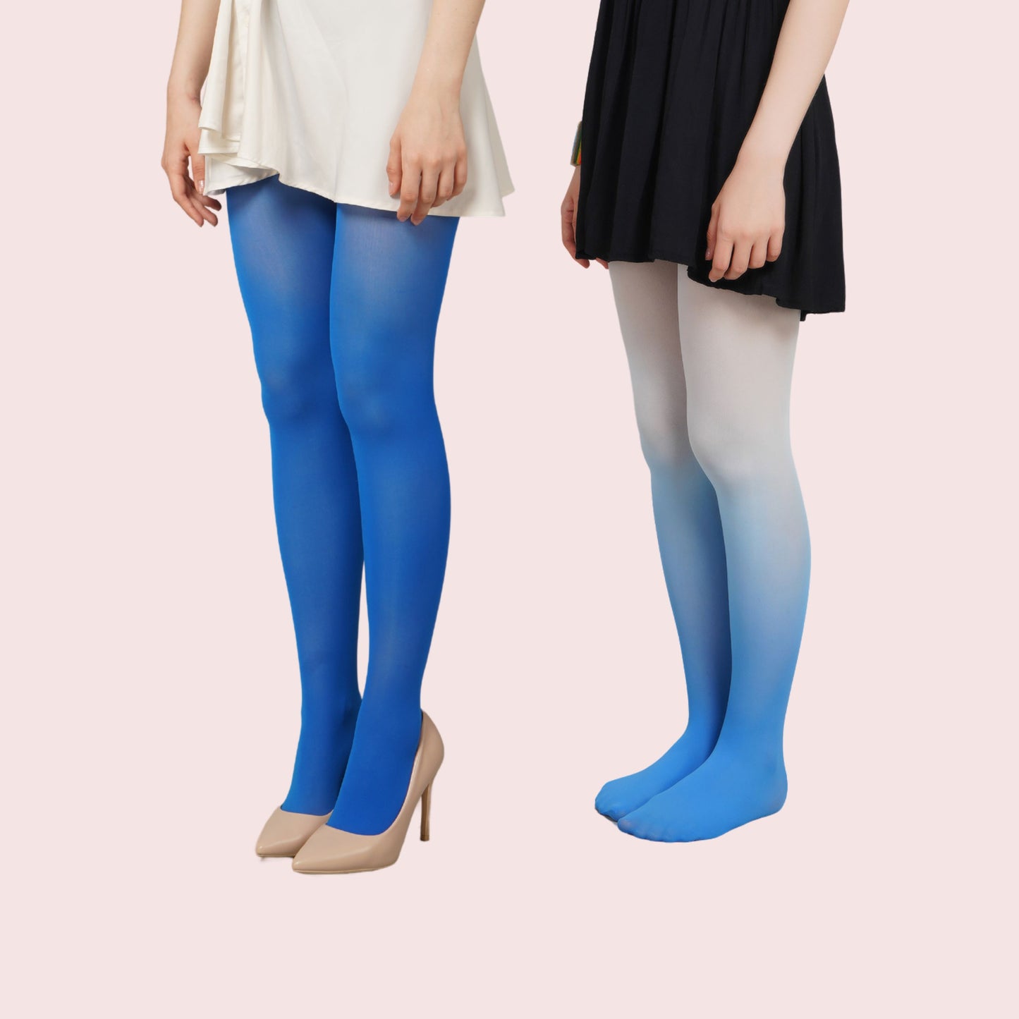 Blue Hour - Blue & Blue Ombre Stockings