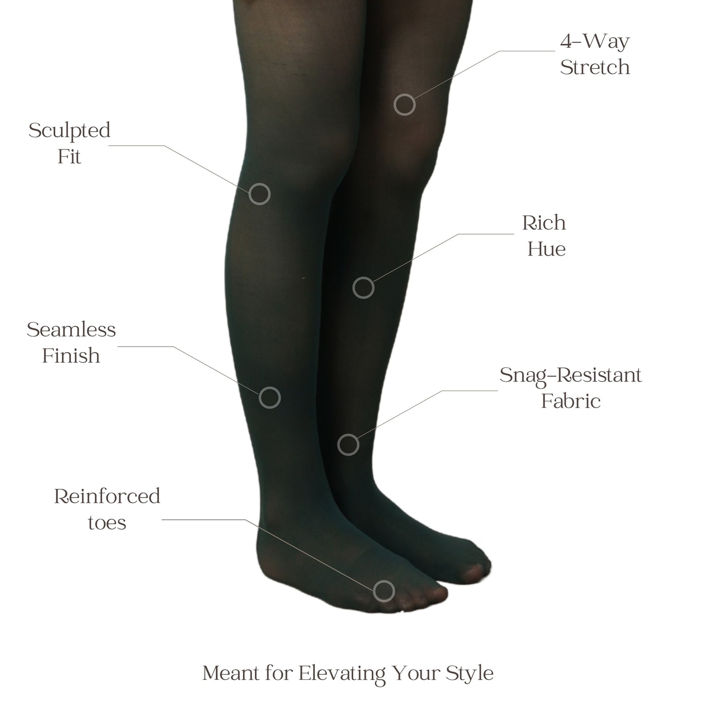 Moss Green Stockings