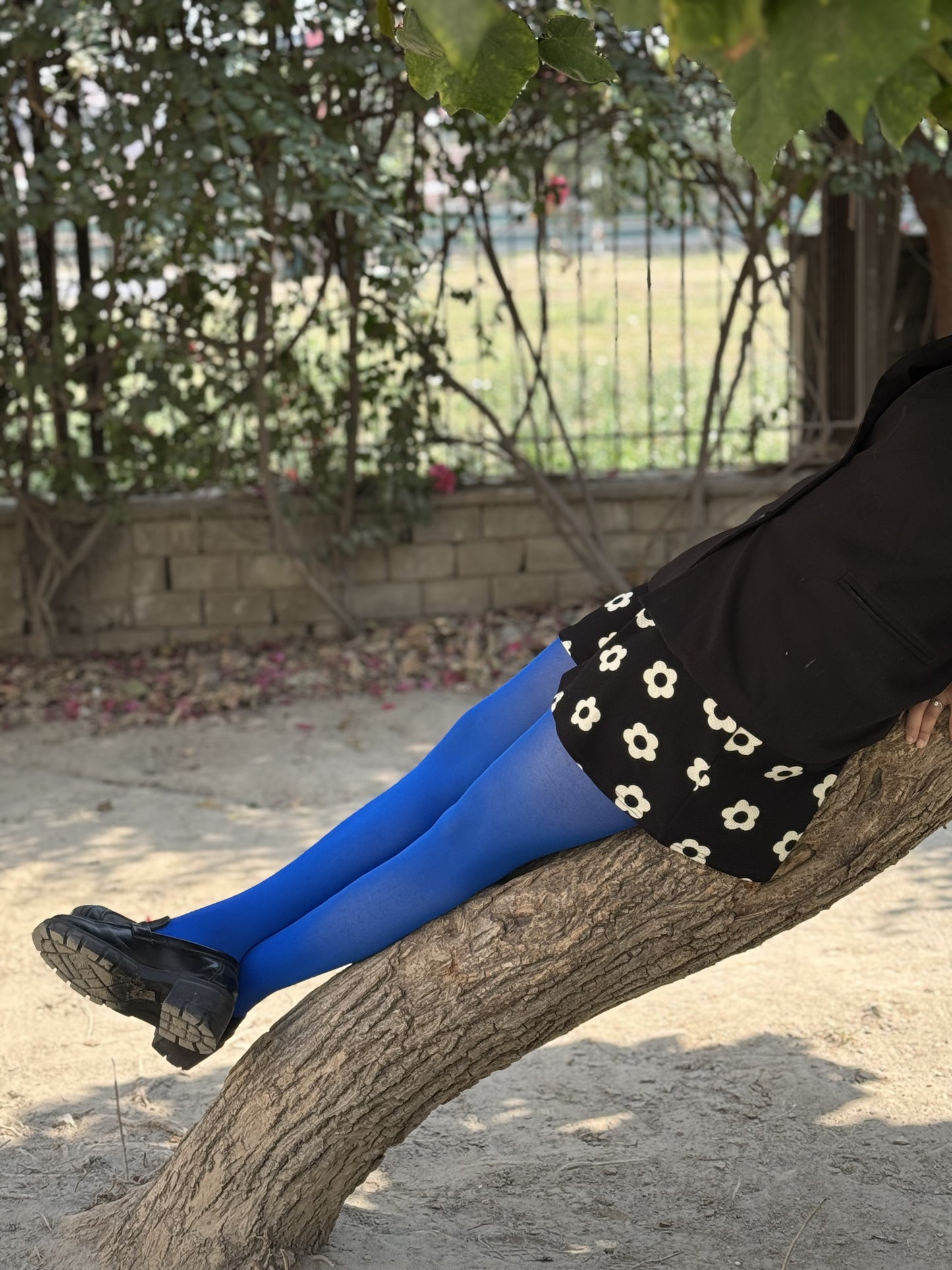Siren Blue Stockings
