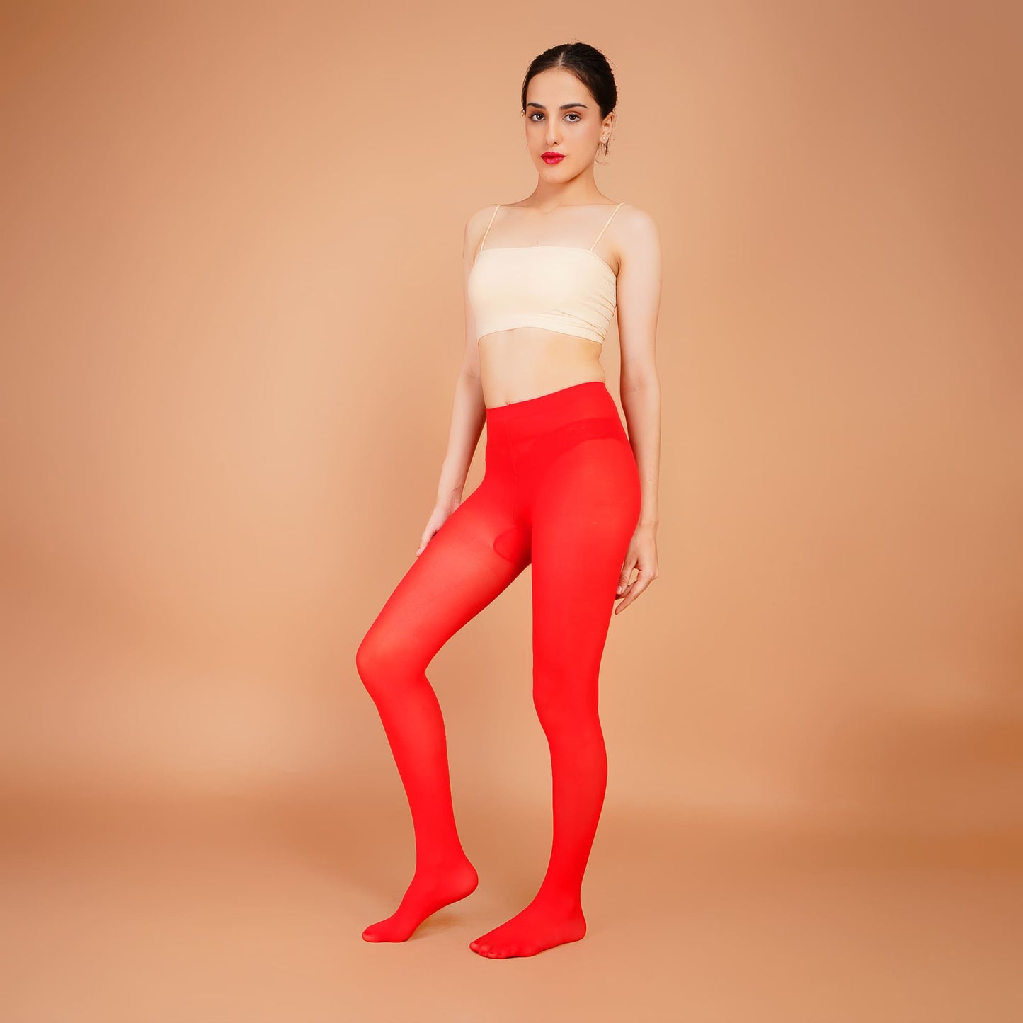 Camellia Red Stockings