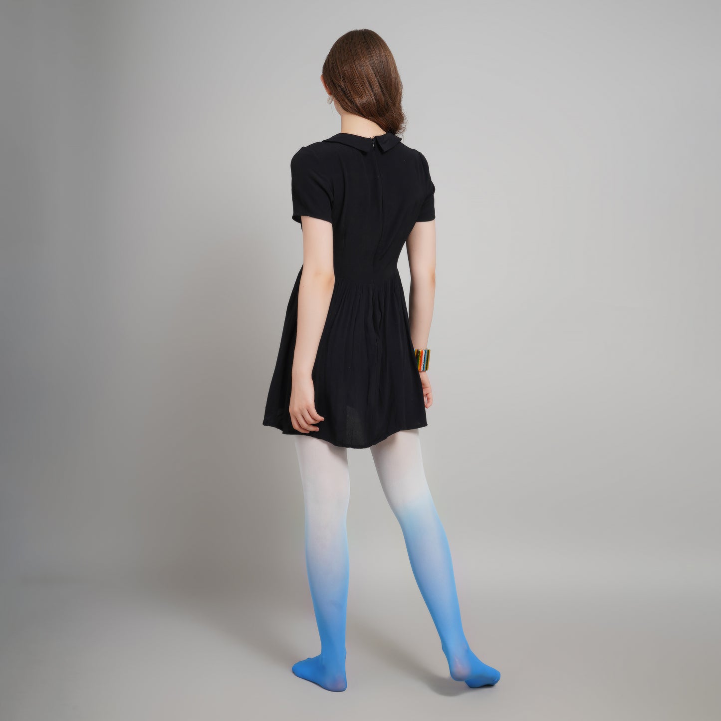 Celeste Gradient Stockings - Blue Ombre