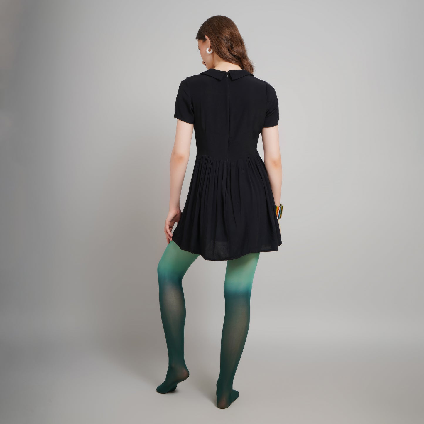 Aurora Gradient Stockings - Green Ombre