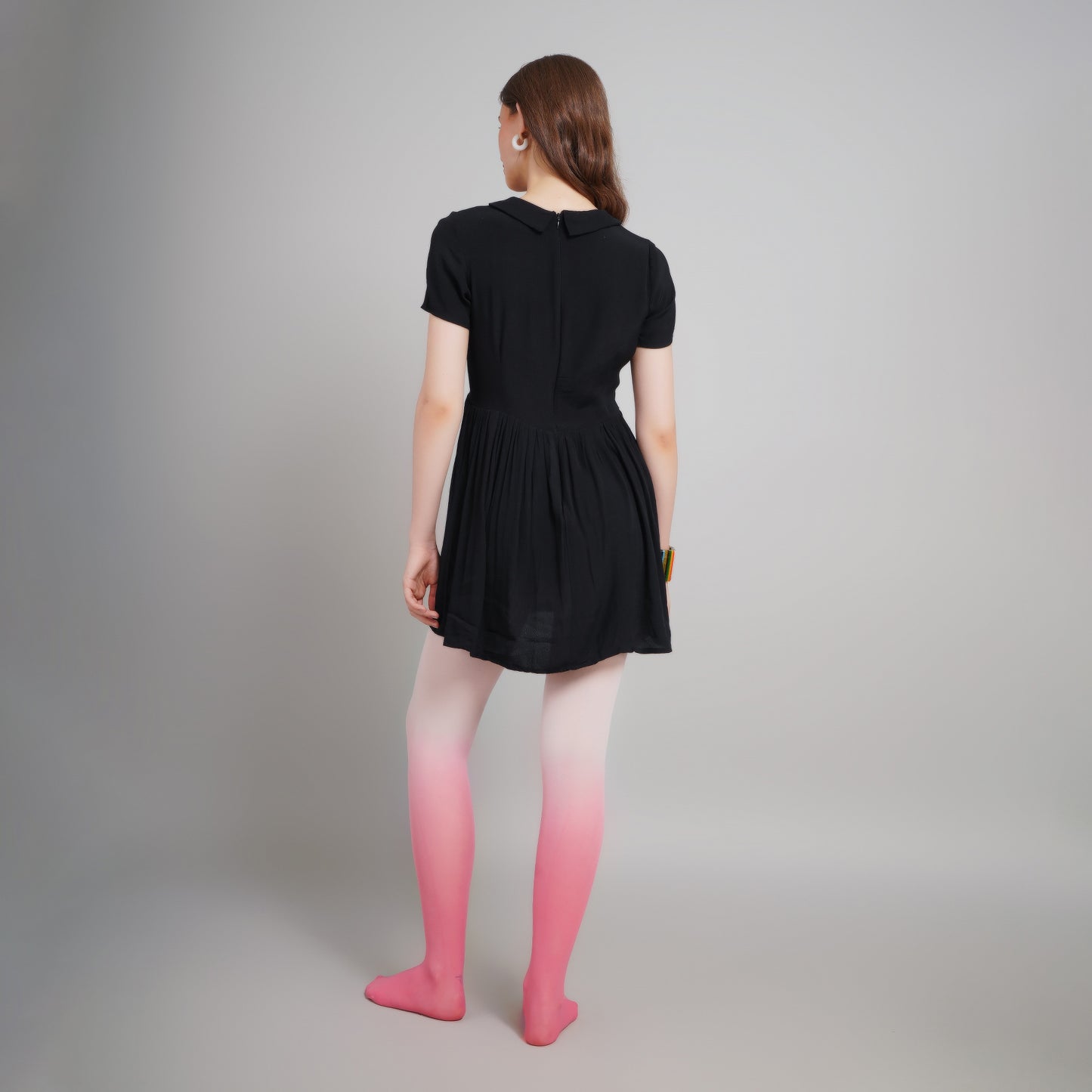 Nebula Gradient Stockings - Pink Ombre