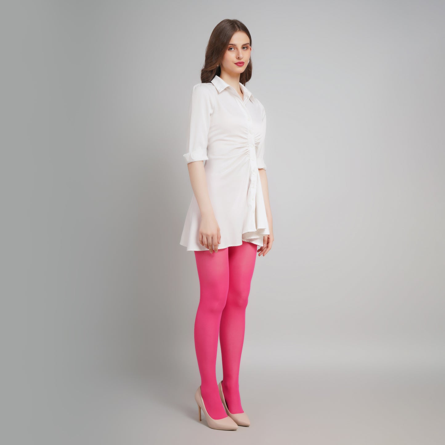 Dahlia Pink Stockings