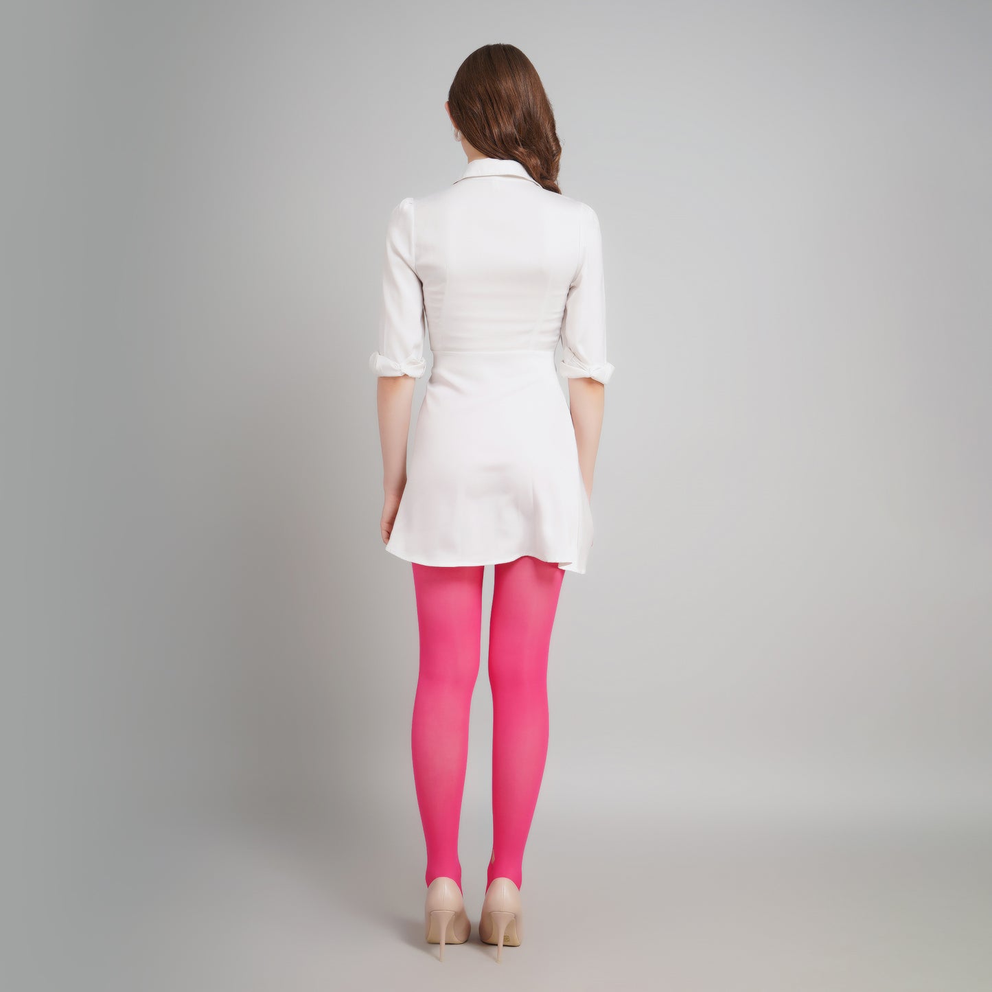 Dahlia Pink Stockings