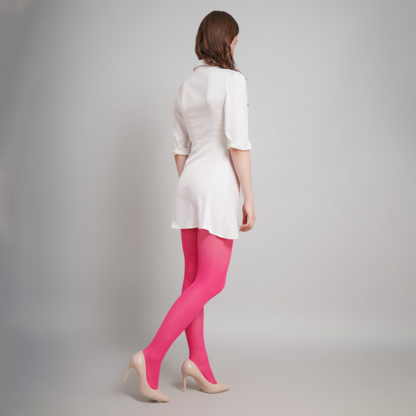 Dahlia Pink Stockings