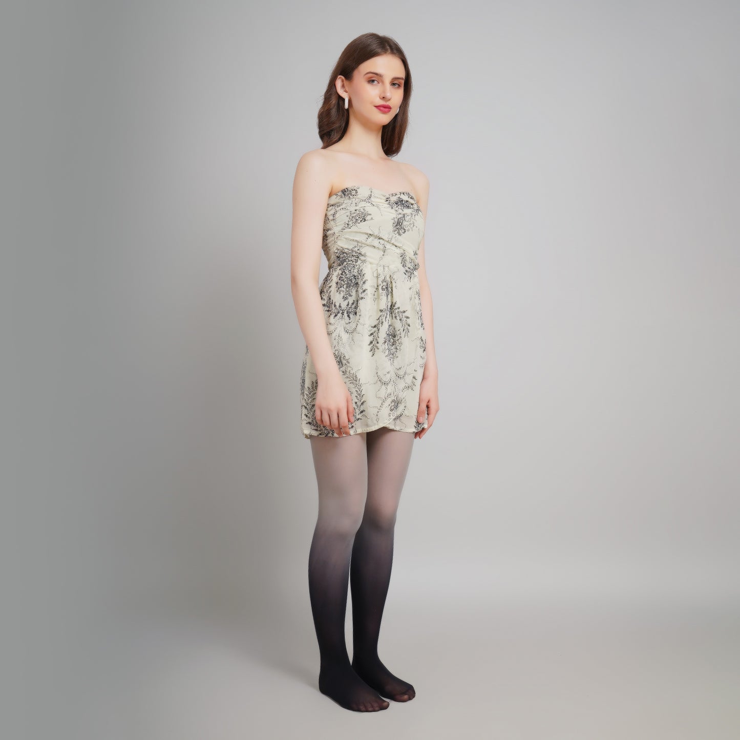 Eclipse Gradient Stockings - Black Ombre