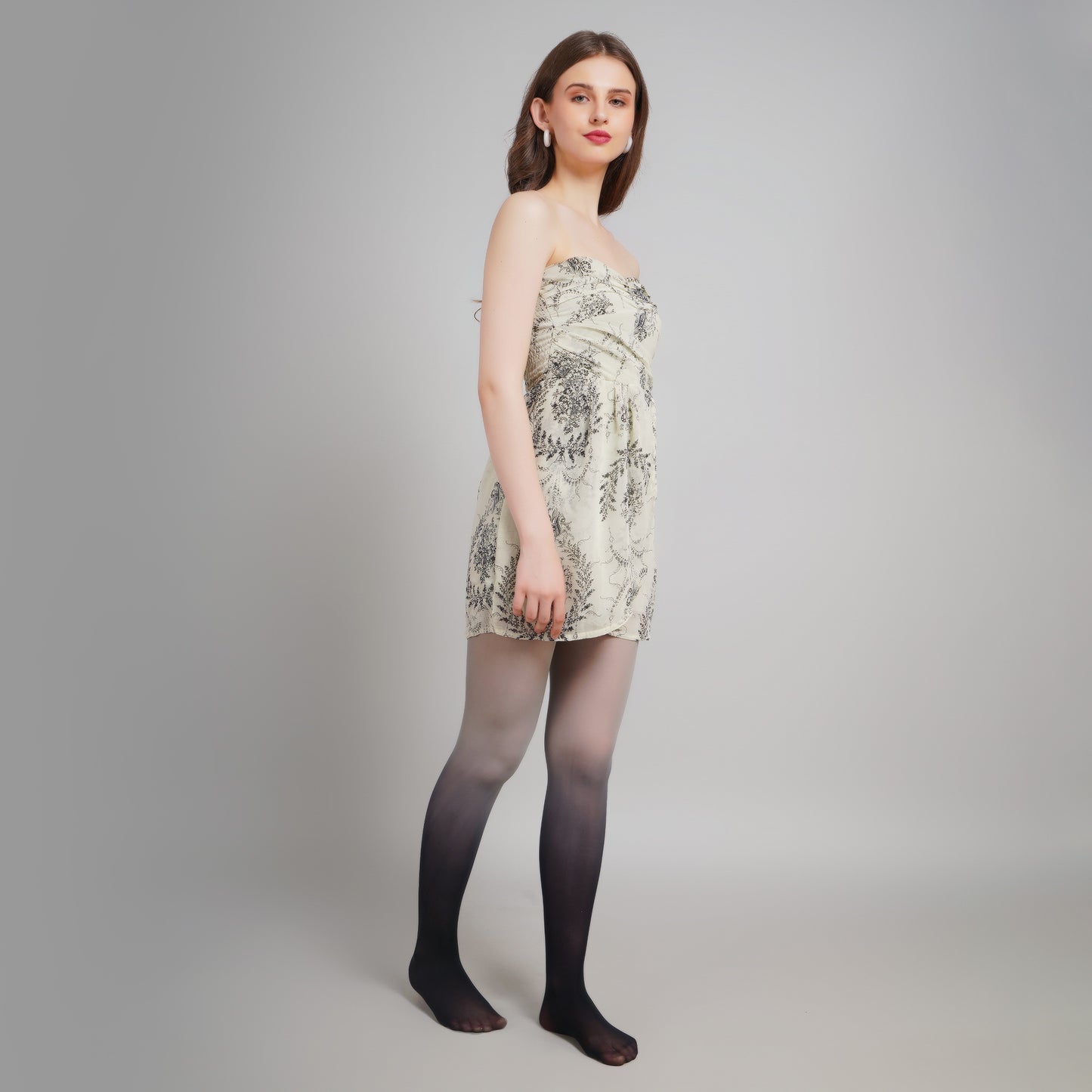 Eclipse Gradient Stockings - Black Ombre
