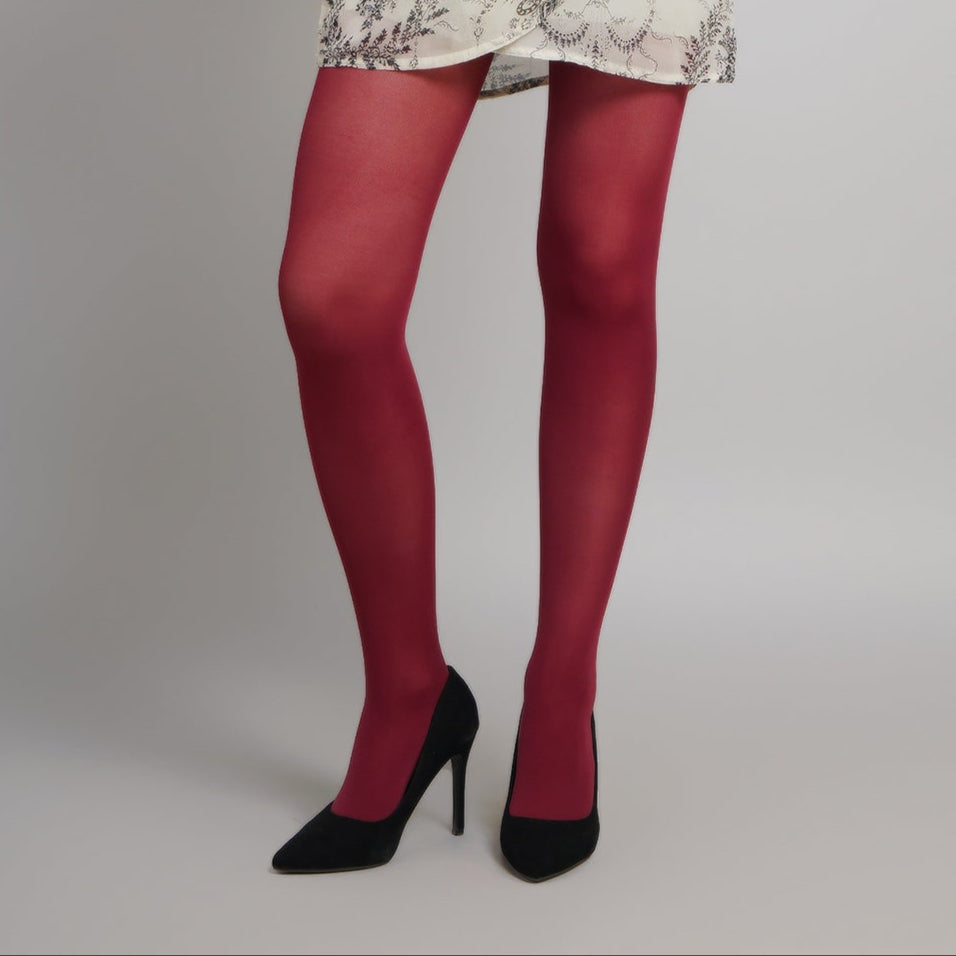 Sorrel Burgundy Stockings