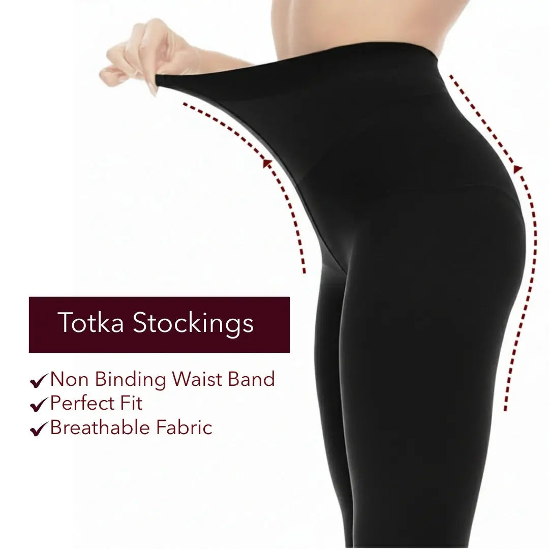 Onyx Black Stockings