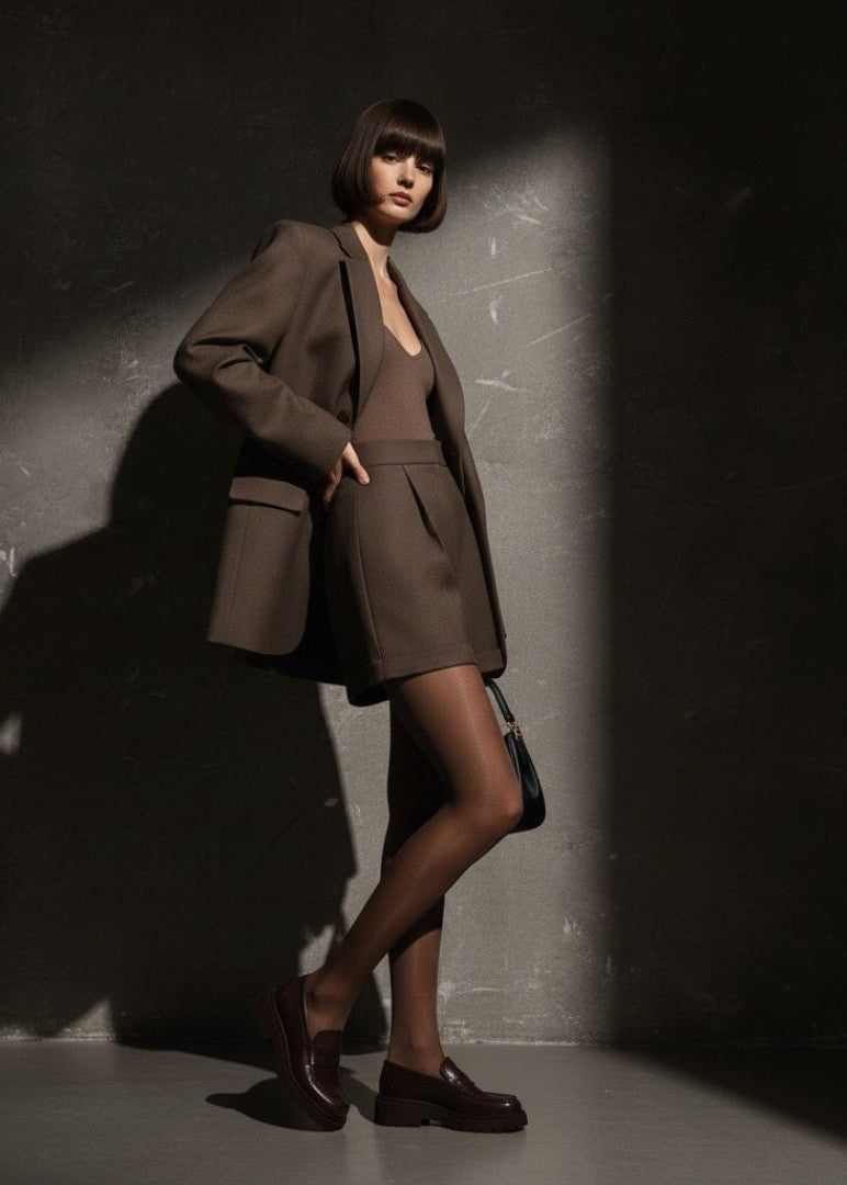 Sylvan Brown Stockings