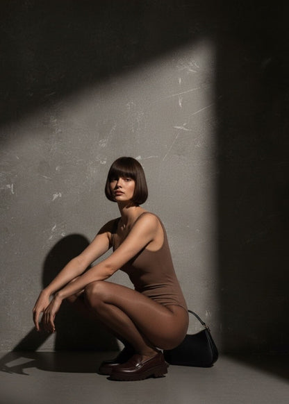 Sylvan Brown Stockings