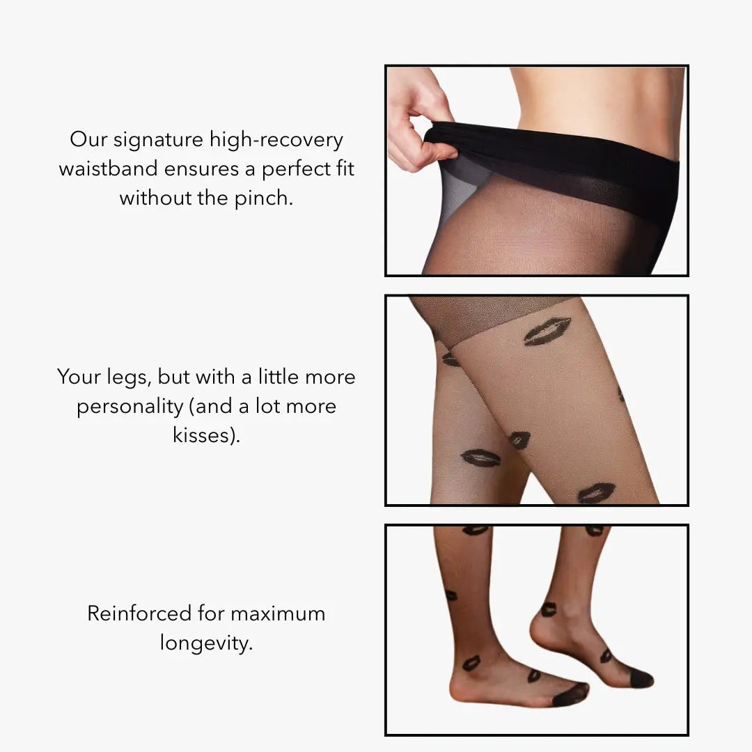 Dark Kiss Sheer Stockings