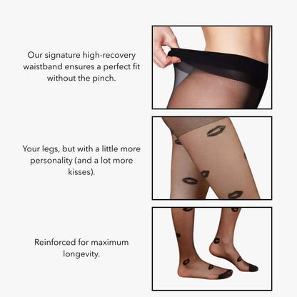 Dark Kiss Sheer Stockings