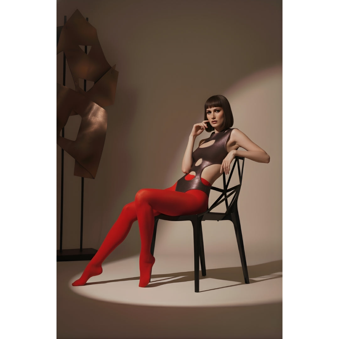 Camellia Red Stockings