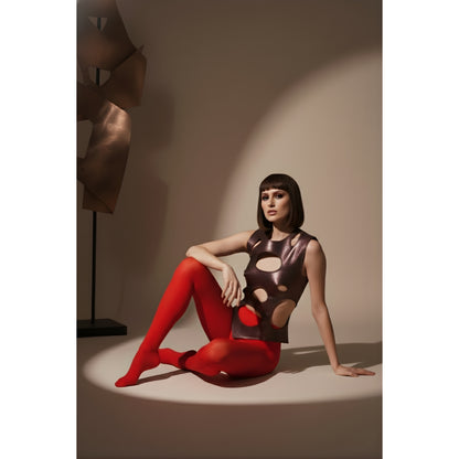 Camellia Red Stockings