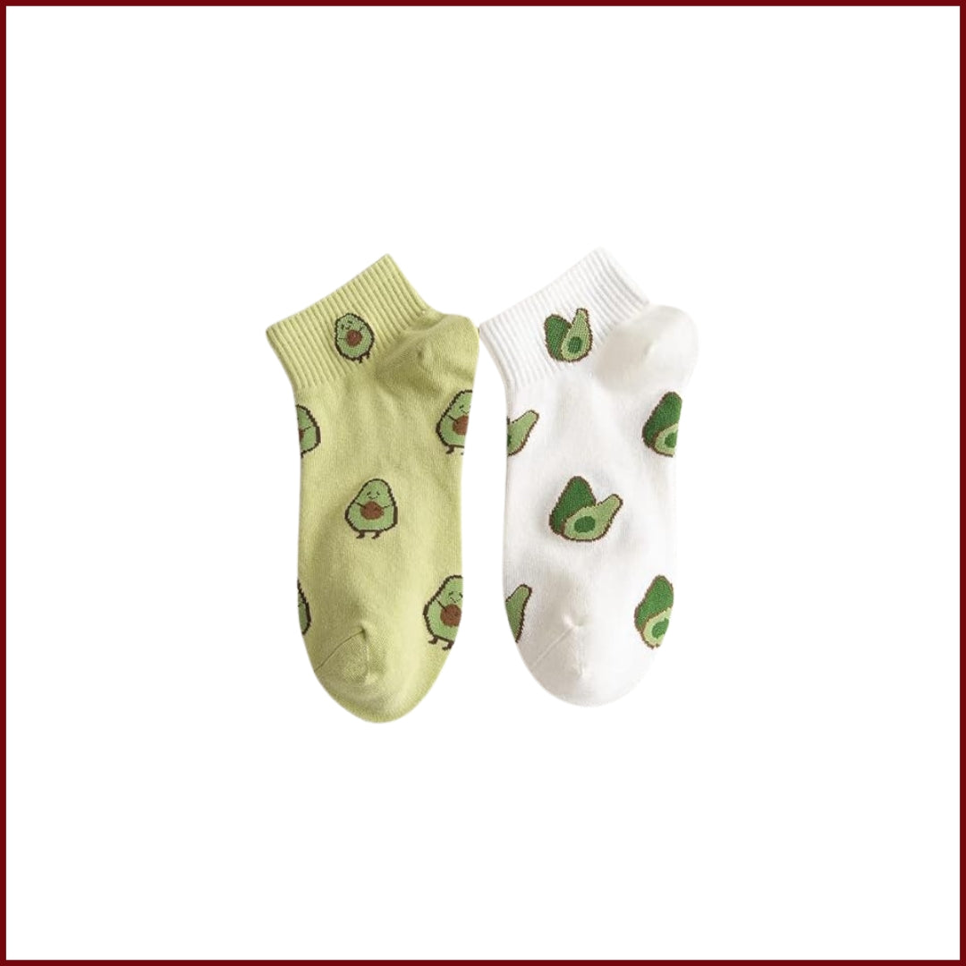 Kaapo Socks - Avocado Socks for Women in (Pack of 5)
