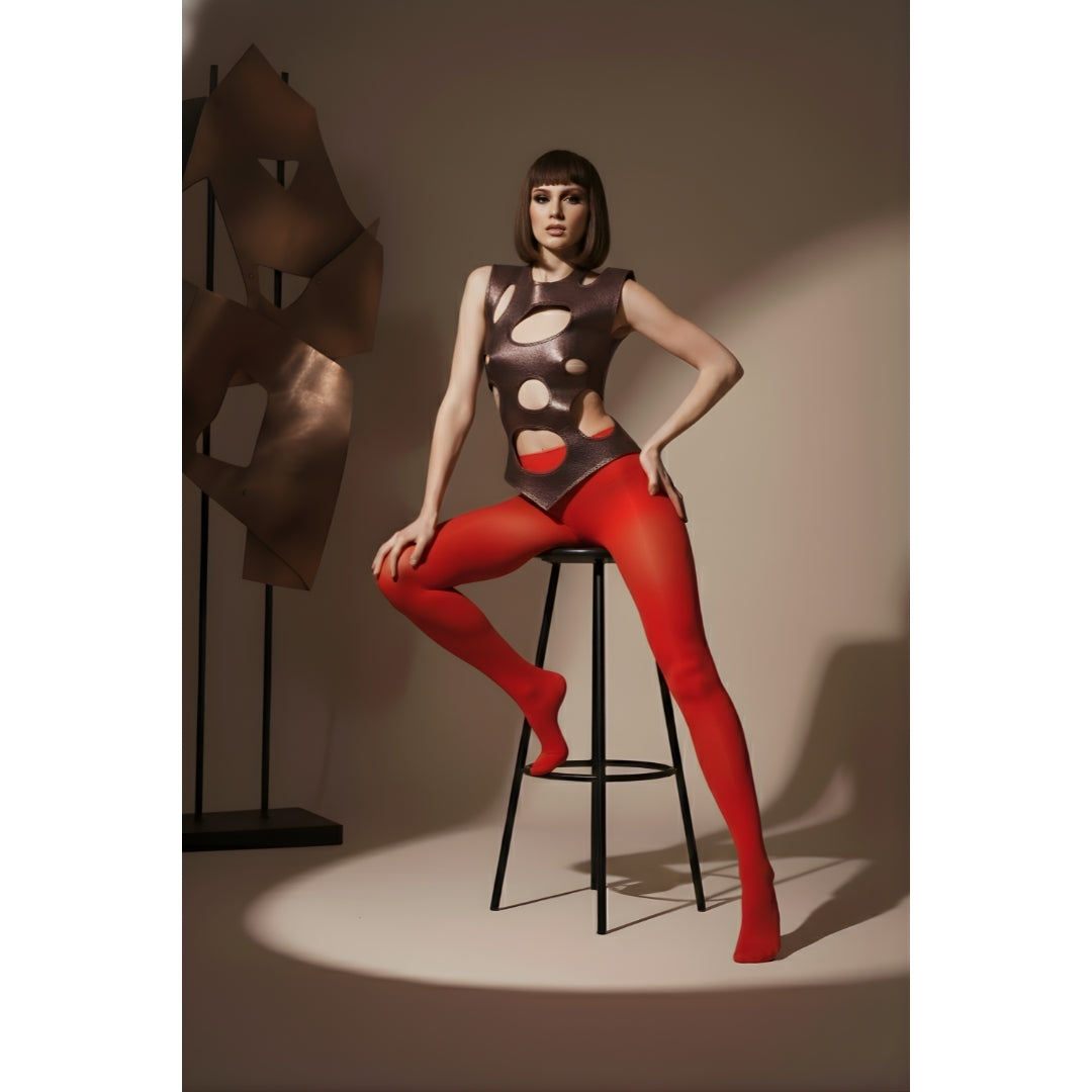 Camellia Red Stockings