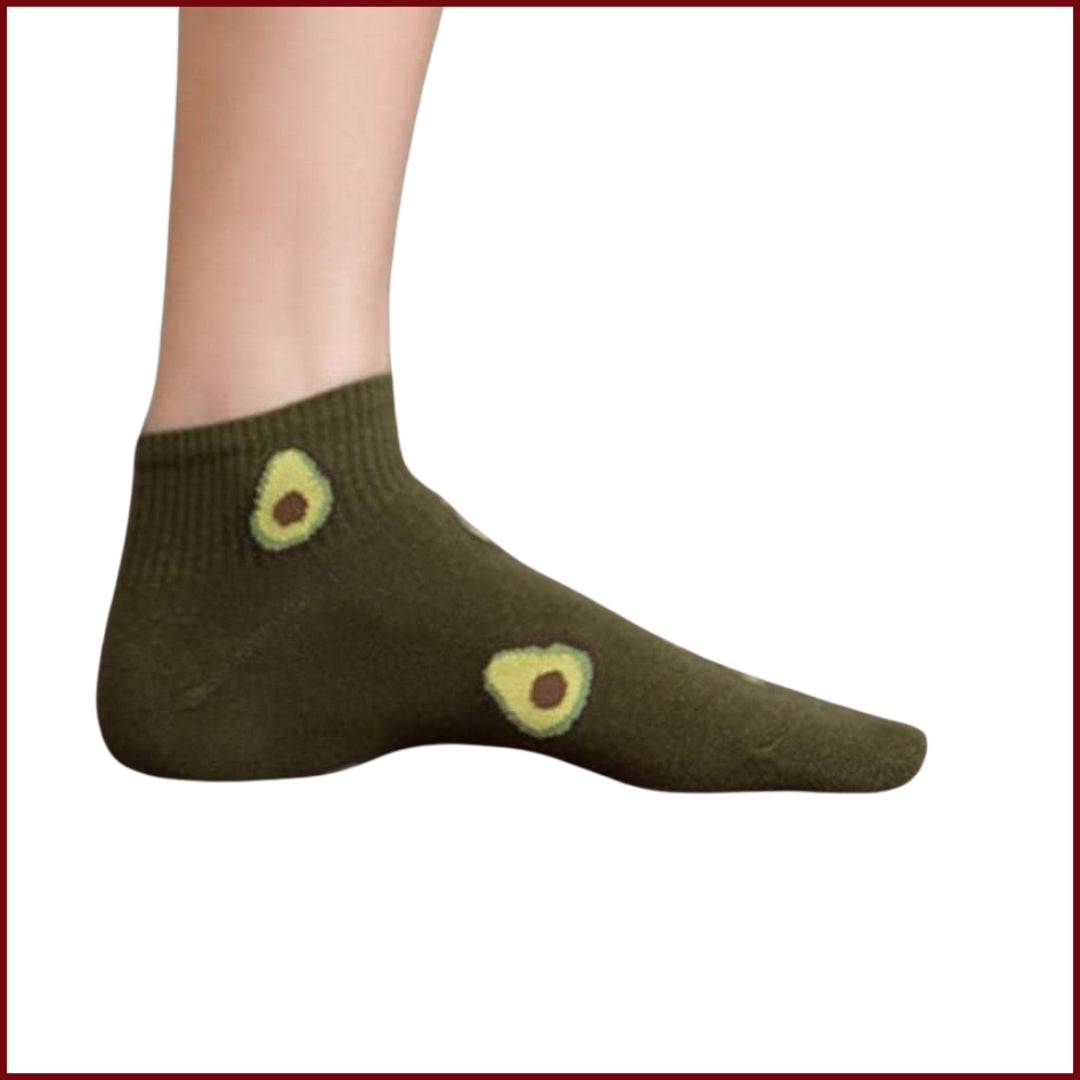 Kaapo Socks - Avocado Socks for Women in (Pack of 5)