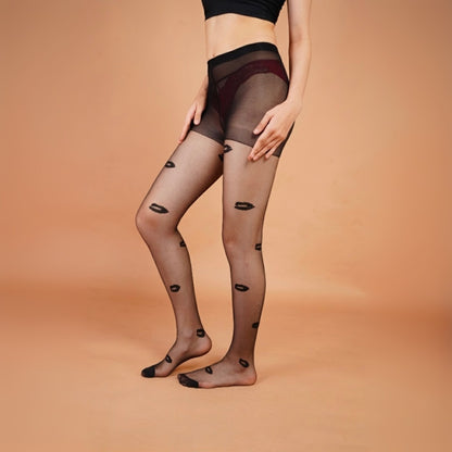 Dark Kiss Sheer Stockings