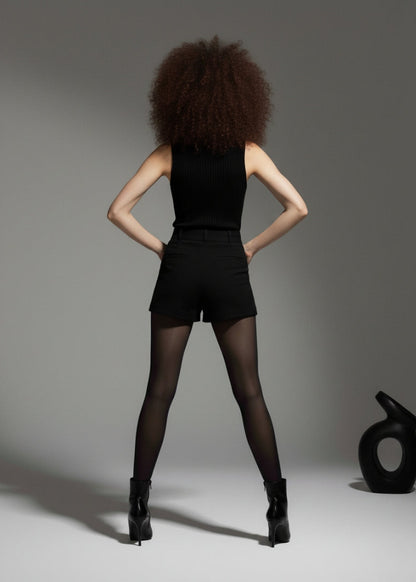 Onyx Black Stockings