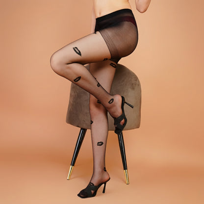 Dark Kiss Sheer Stockings