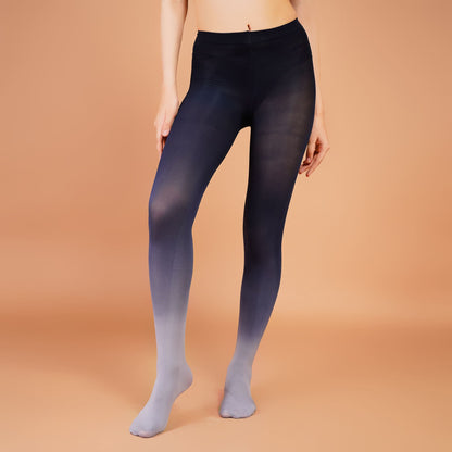 Obsidian Gradient Stockings – Grey Ombre