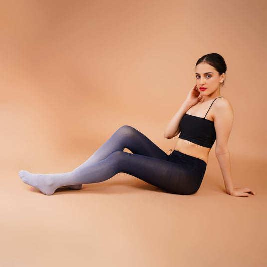 Obsidian Gradient Stockings – Grey Ombre