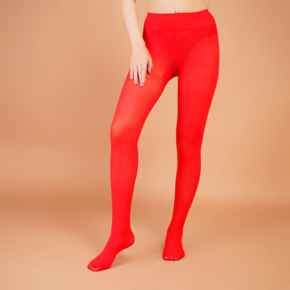 Camellia Red Stockings