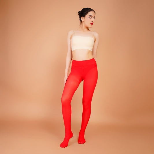 Camellia Red Stockings