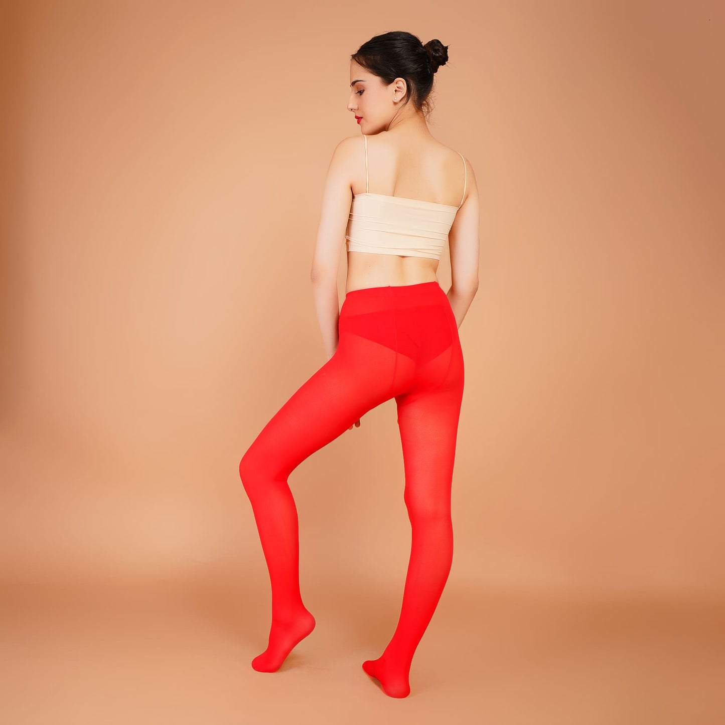Camellia Red Stockings