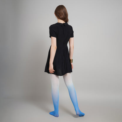 Celeste Gradient Stockings - Blue Ombre