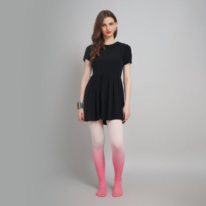 Nebula Gradient Stockings - Pink Ombre