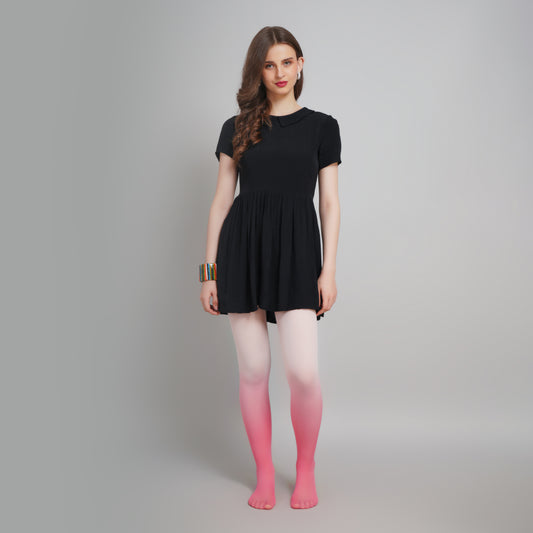 Nebula Gradient Stockings - Pink Ombre