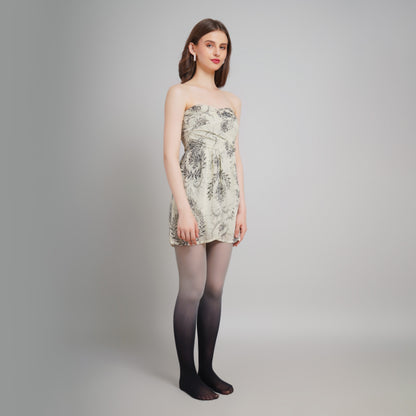 Eclipse Gradient Stockings - Black Ombre