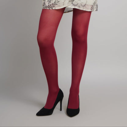 Sorrel Burgundy Stockings